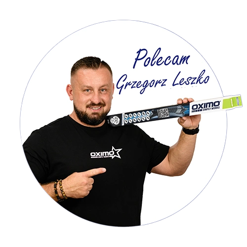 Grzegorz Leszko poleca wycieraczki OXIMO