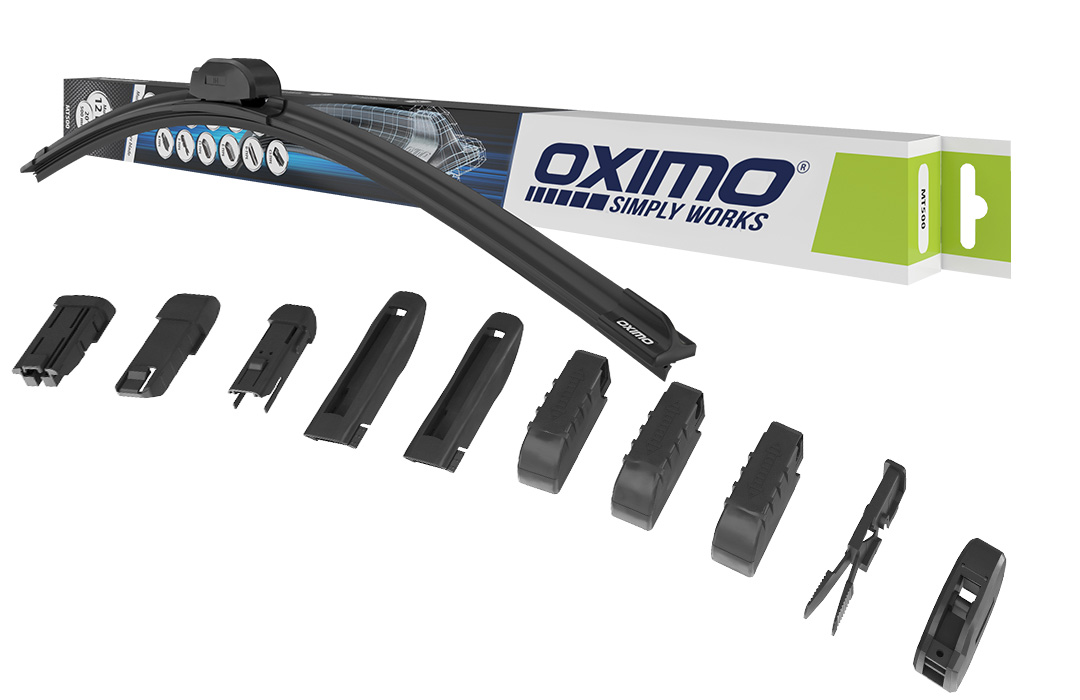 Wycieraczki wieloadapterowe OXIMO Seria MT Multi-type